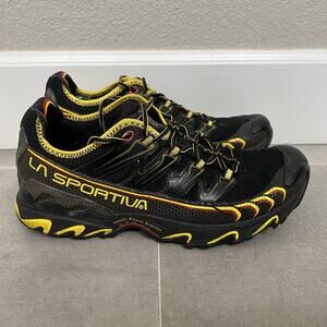 La Sportiva Ultra Raptor Mens Size 9 Black Trail Running Outdoor Shoes